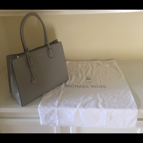 michael kors grey tote